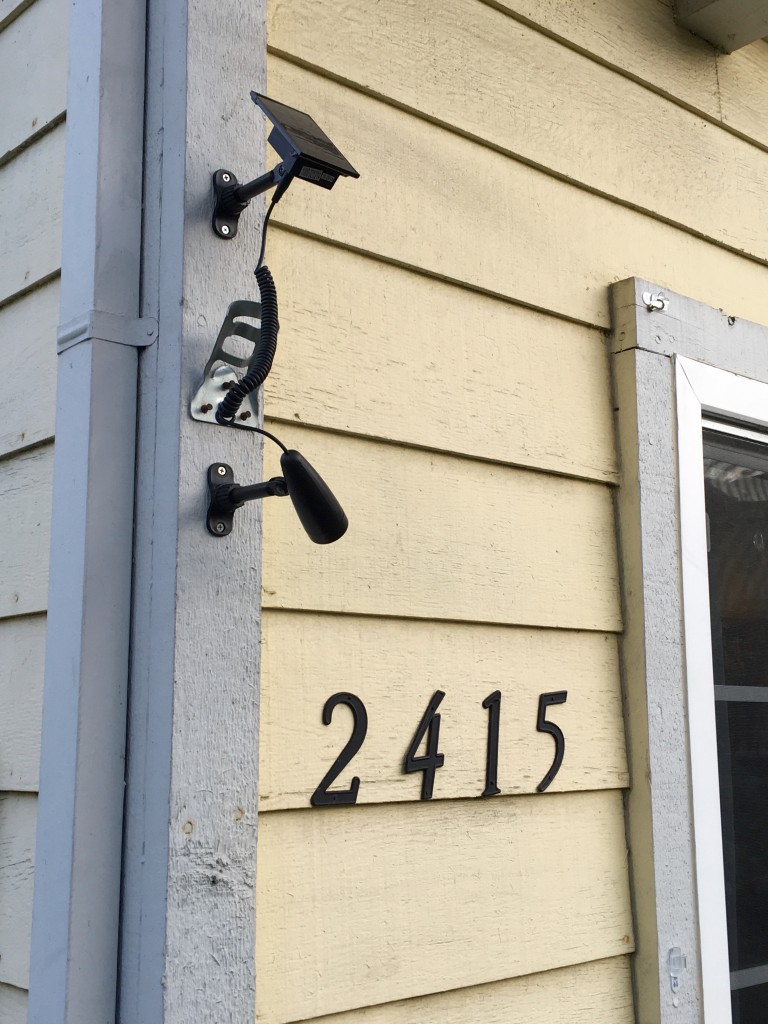 Front during the day